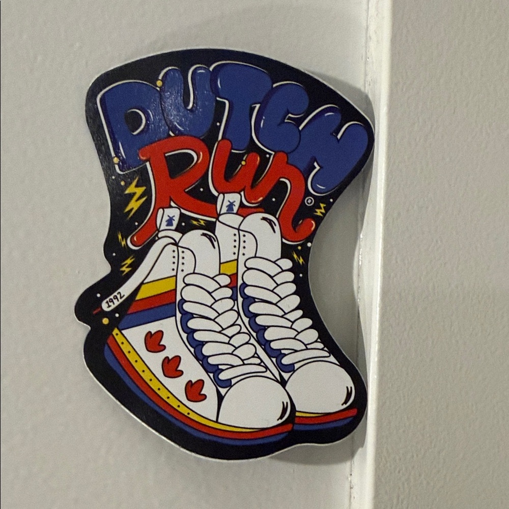 Dutch Bros Retro Run Sticker
